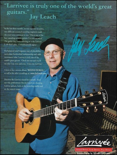 Jay leach 2000 larrivee - jay,