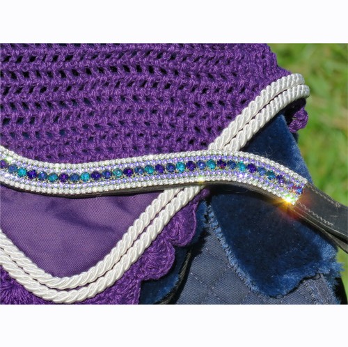 Fss glimmer crystal browband - glimmer,