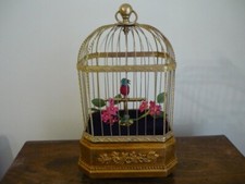ANTIQUE SINGING BIRD, MUSIC BOX,  AUTOMATON.