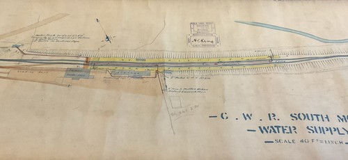 Gwr south molton track - ,