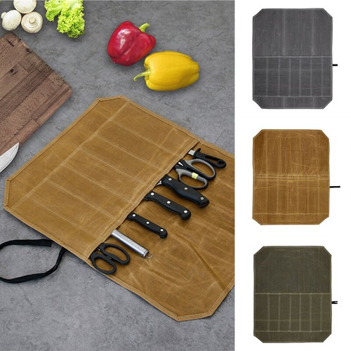 Slot chef knife roll bag - roll,