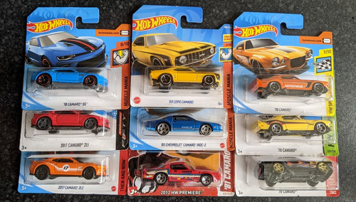 Hot wheels chevrolet - wheels, camaro