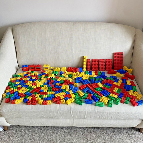 Lego duplo 8kg base plates - lego,