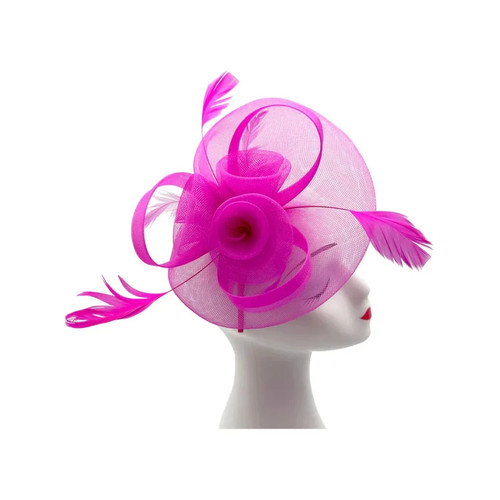 Women triple flower fascinator - triple,