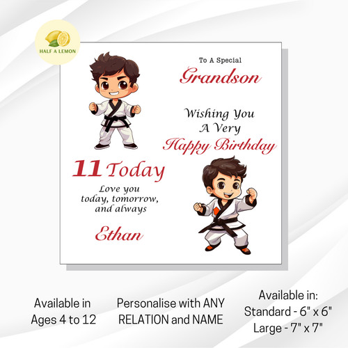 11th birthday card - birthday,