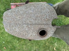 Triumph Motorcycle Tiger Cub T20 Petrol Tank Rusty But Solid & Undented