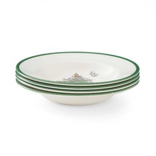 Spode christmas tree soup - christmas,
