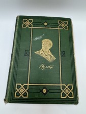 1880 Lord Byron Poetical Works - The Chandos Poets  Frederick Warne & Co RARE UK