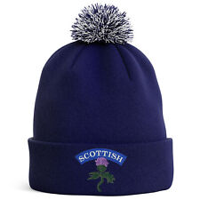 Embroidered Scotland Bobble