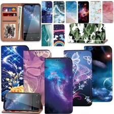 Printed PU Leather Smart Stand Wallet Phone Cover Fit Nokia G42 5G /C32