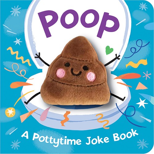 Poop chunky finger - puppet, book