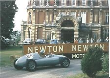 COOPER SINGLE SEATER HILLCLIMBING AT CHATEAU IMPNEY c.1960s COLOUR PHOTOGRAPH