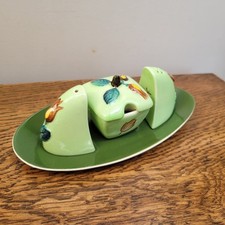 Carlton ware cruet set tray - set, on