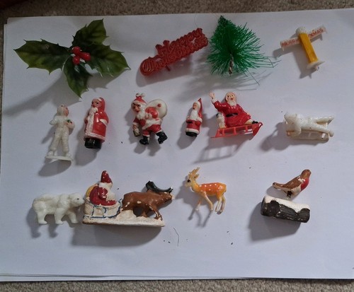 Vintage christmas cake - vintage,