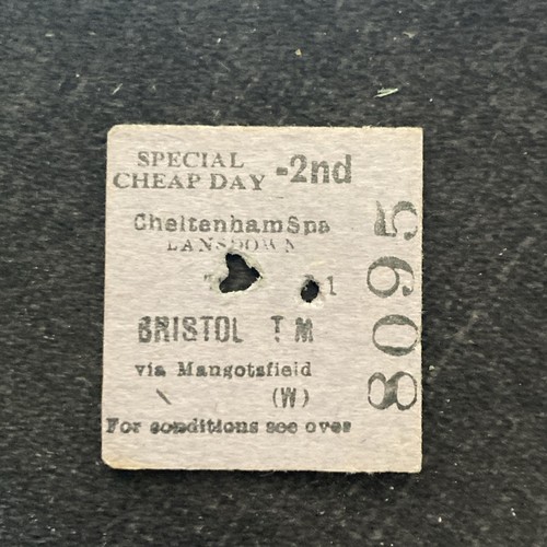 Half railway ticket - , (