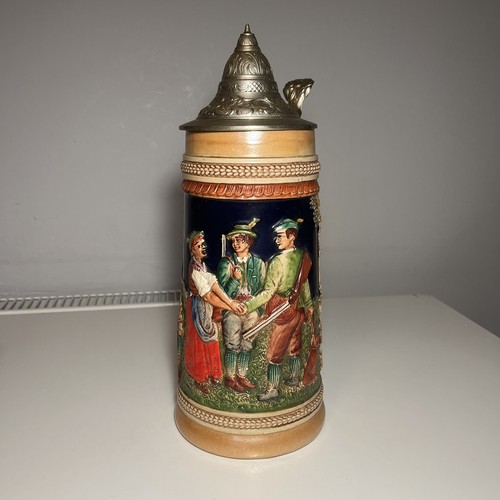 Vtg beer stein gerz - beer,