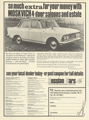 Moskvich 412 saloon original - moskvich,