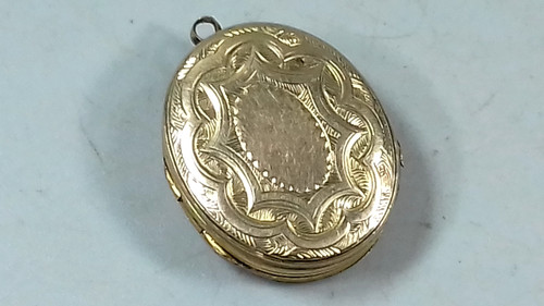 Antique 9ct gold front back - 9ct,