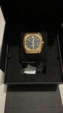 Versace VE8F00224 Antares gold black Leather Men's Watch NEW