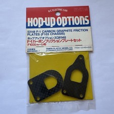 Vintage Tamiya F103 Chassis Carbon Graphite Friction Plates RARE 53148 