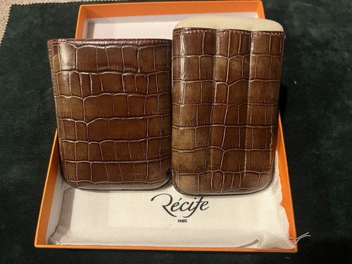 Recife three cigar leather - recife, three-cigar