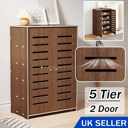 Door wooden shoe storage - 2,