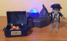 Playmobil Pirates 71047 Pirate Ghost Treasure Chest LED Light Up Toy Playset