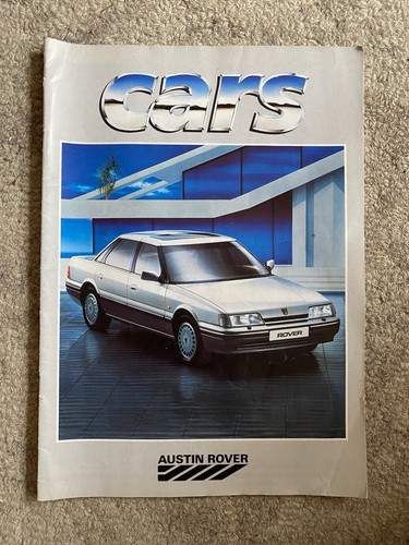 Rover cars sales brochure mid - cars,
