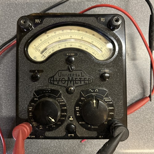 Vintage universal avometer - vintage, avometer"