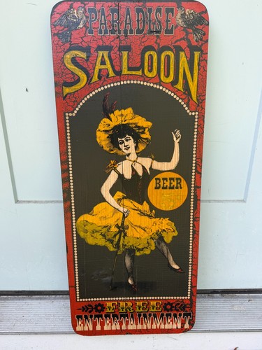 Vintage paradise saloon - paradise,