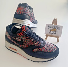 Womens Nike Air Max 1 'Liberty Black Paisley' Running Trainers UK 4 RARE 2013