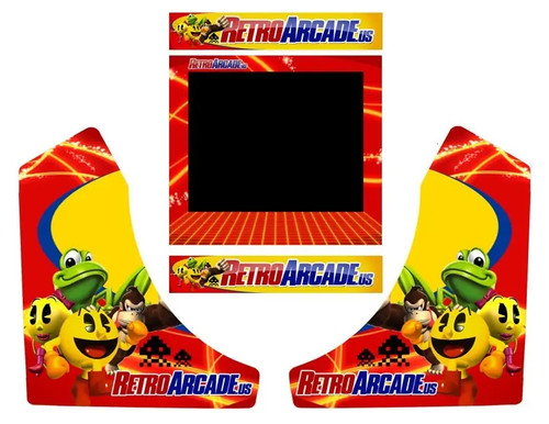 Retro arcade game - retro, cover