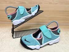Nike Air Rift Split Toe Summer Sandal Trainers Mint Green Woman’s Uk Size 5.5