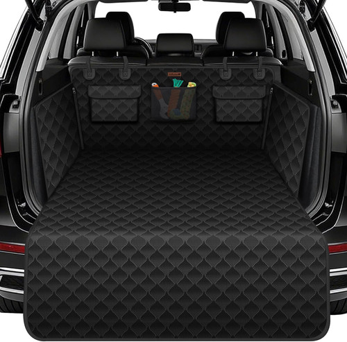 Waterproof dog car boot liner - dog,