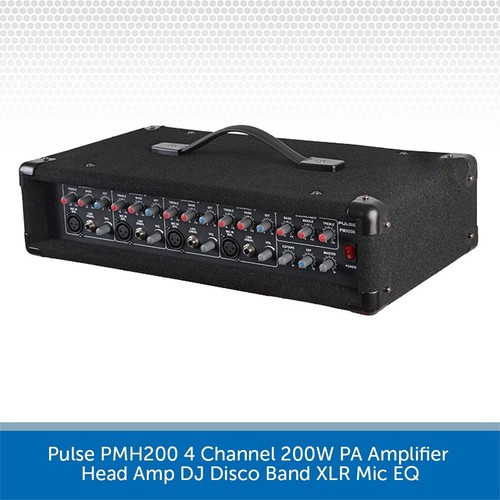 Pulse pmh200 channel 200w - 4, pa
