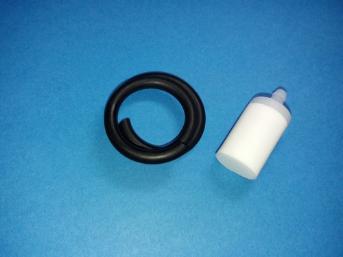 Fuel line and - line, filter