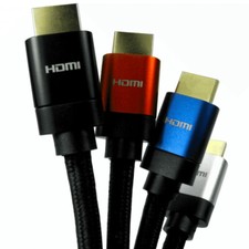 8K @ 60Hz BRAIDED HDMI Cable Super Fast 48Gbps HD UHD Smart HDTV HDR 3D 4K@120Hz