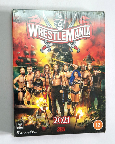 Wwe wrestlemania dvd - 37, boxset