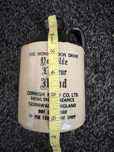 Vintage stoneware jug for - , ye