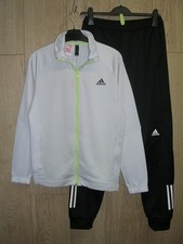 Adidas boys black grey track - grey,