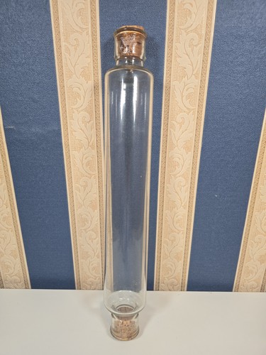 Pyrex glass rolling - glass, pin