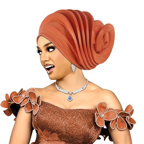 Women african headtie head - women,