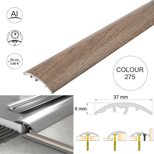 Aluminium threshold wood - aluminium,