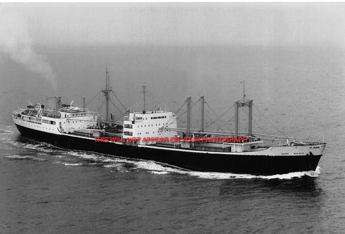 Vintage cargo ship - cargo, ship/liner