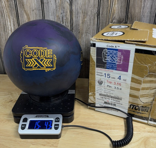 Storm code 15lb bowling ball - storm,