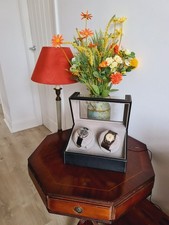 Watch Winder Black Leather