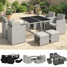 Seater rattan cube garden - seater,