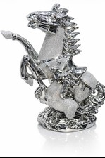 Modern Silver Chrome Rearing