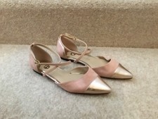 River Island Women’s Ladies Pink Flat Shoes Sandals  UK5  EUR38
