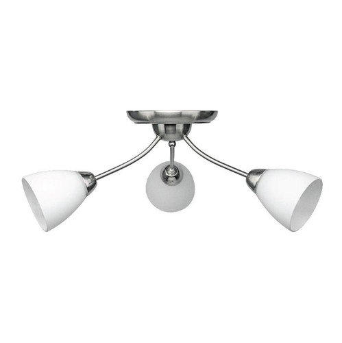 Chrome finishing white - white, glass
